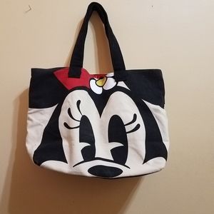 Minnnie/Mickey Mouse Double Side graphic Disney Store Tote